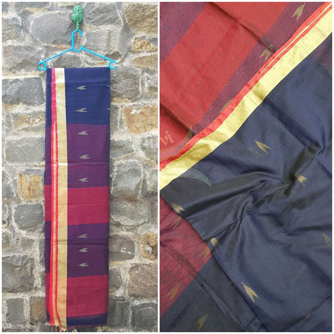 Bengal handloom mercerised cotton sarees